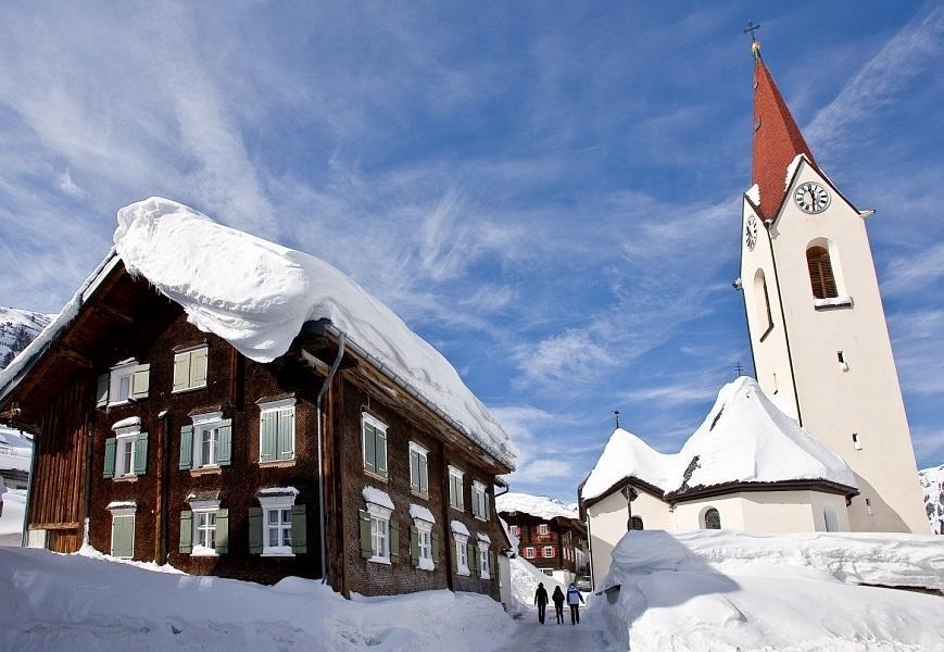 Haus Fritz Hotel Warth  Exterior foto